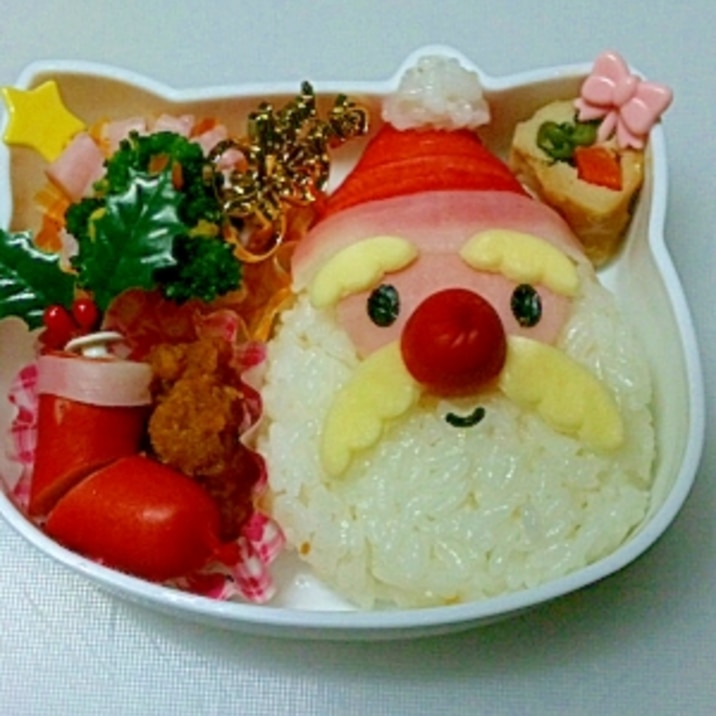 クリスマス サンタさんのお弁当 レシピ 作り方 By Nana Po 楽天レシピ クリスマス サンタさんのお弁当 レシピ 作り方 By Nana Po 楽天レシピ